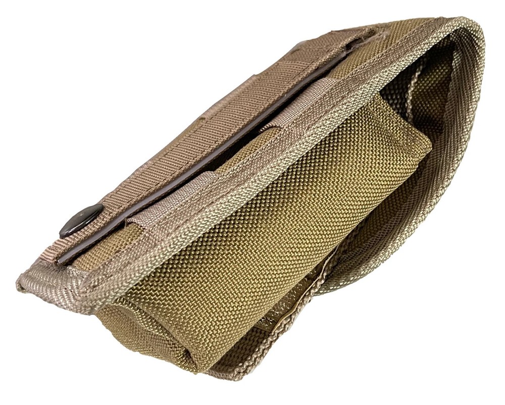 Battle Steel Tan Pouch