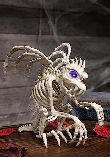 Light Up Skeleton Gargoyle