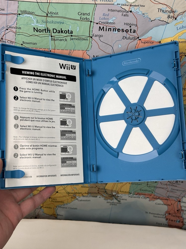 ❌CASE ONLY Splatoon Wii Case + Insert