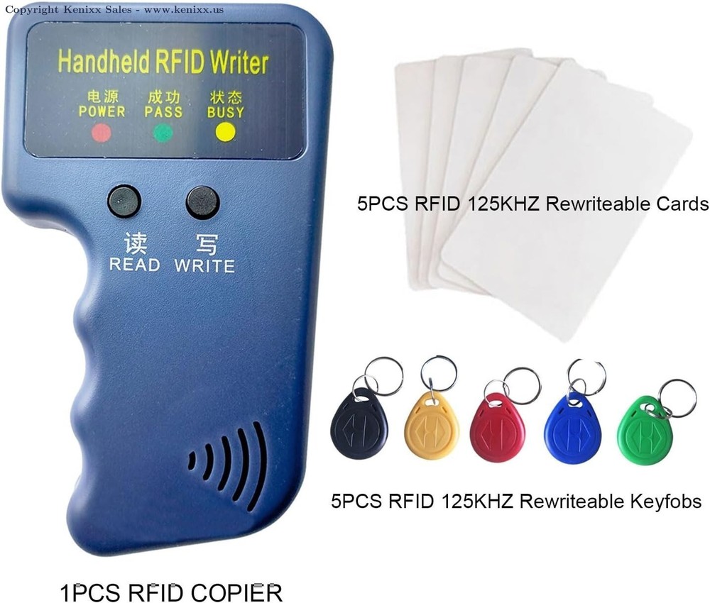 Handheld 125khz Copier RFID Smart ID Card Duplicator