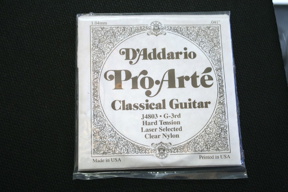 D'ADDARIO PRO ARTE J4801 E,B,G STRINGS