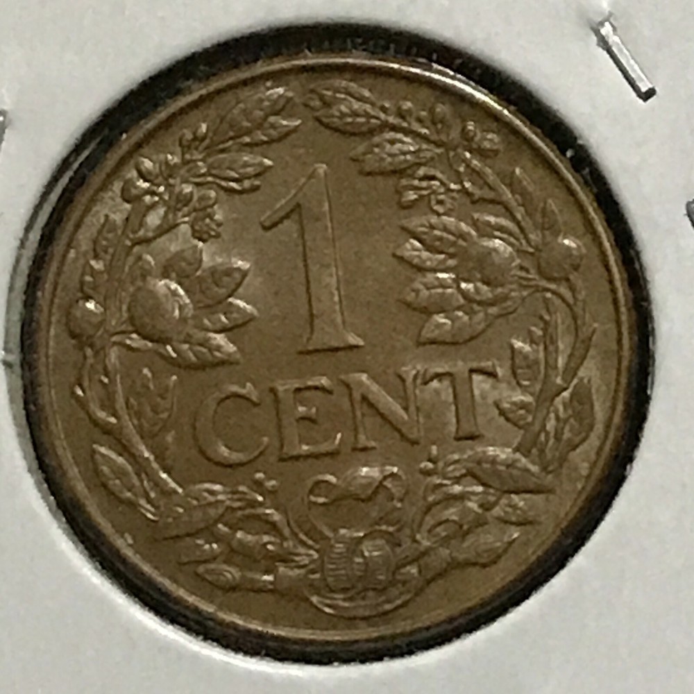 Curacao Cent KM 39a Premium Brn Unc 1942 P