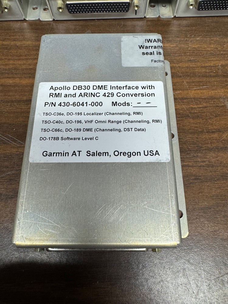 Garmin Apollo DB30 DME Interface