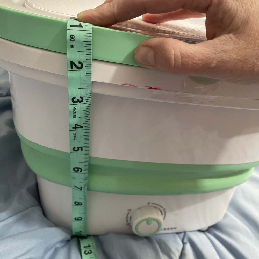 Unused Portable Mini Foldable Travel Washing Machine 🫧🚿👚