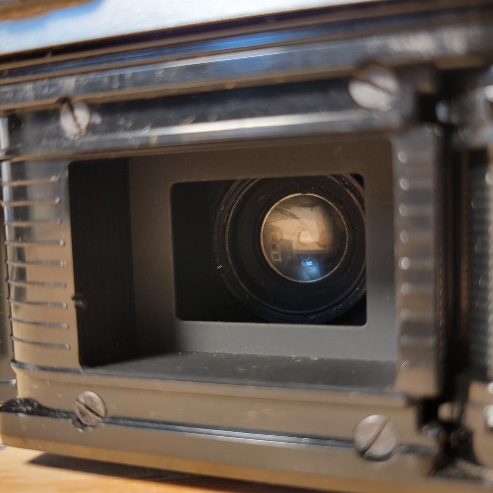TESTED &WORKS! Analog Agfa Optima 1a Viewfinder 35mm Camera