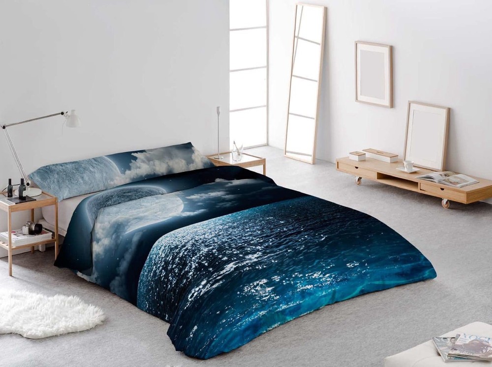 Cotton Blend Digital Print Double Sheet Stylish Soft Design
