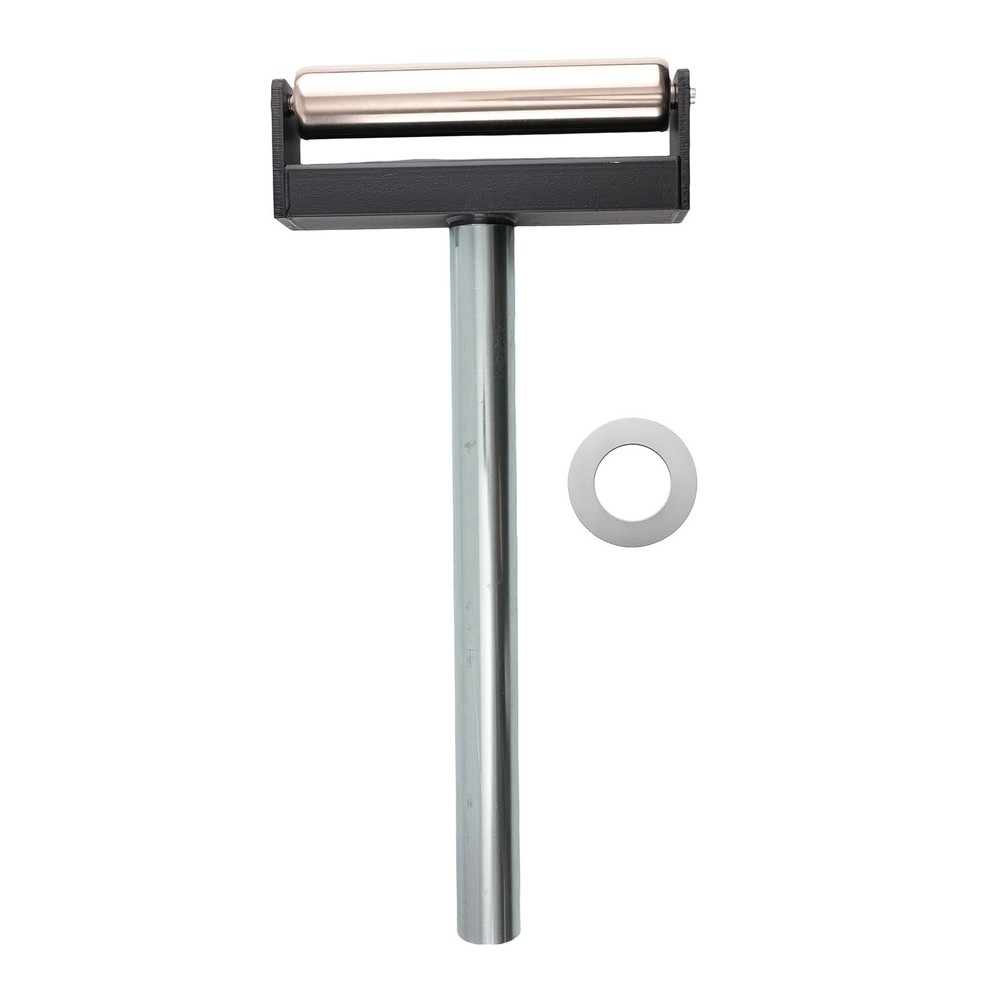 Heavy Duty Adjustable Roller Stand 2500lbs 27.6-52in Triangular Base Steel