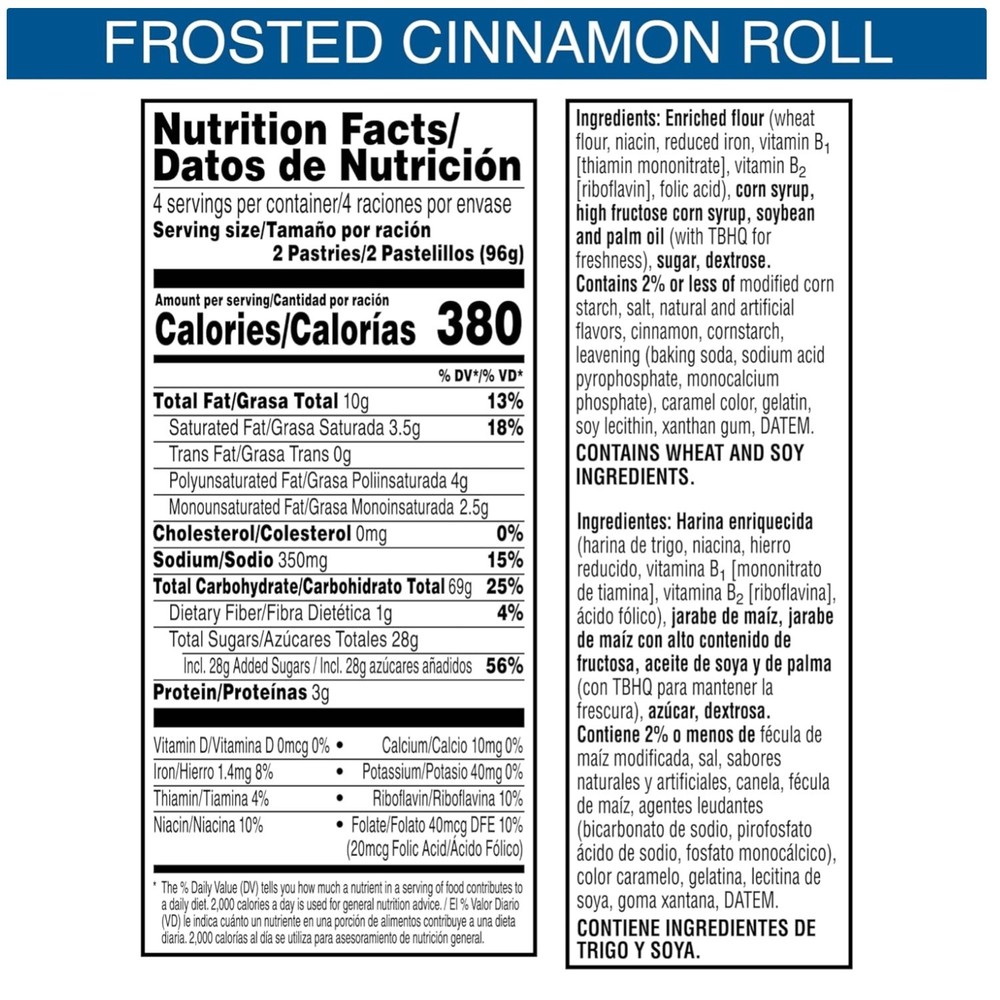 Easy Dessert Idea: Cinnamon Roll Toaster Pastries