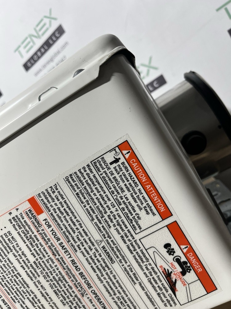 Rinnai V75iN Indoor Tankless Water Heater 180k BTU Natural Gas (B-28 #1606)