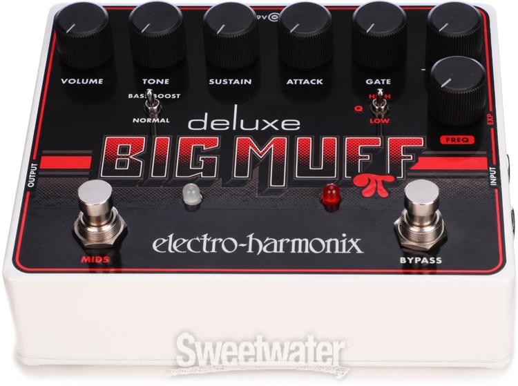 Electro-Harmonix Deluxe Big Muff Pi Fuzz Pedal with Mid-Shift