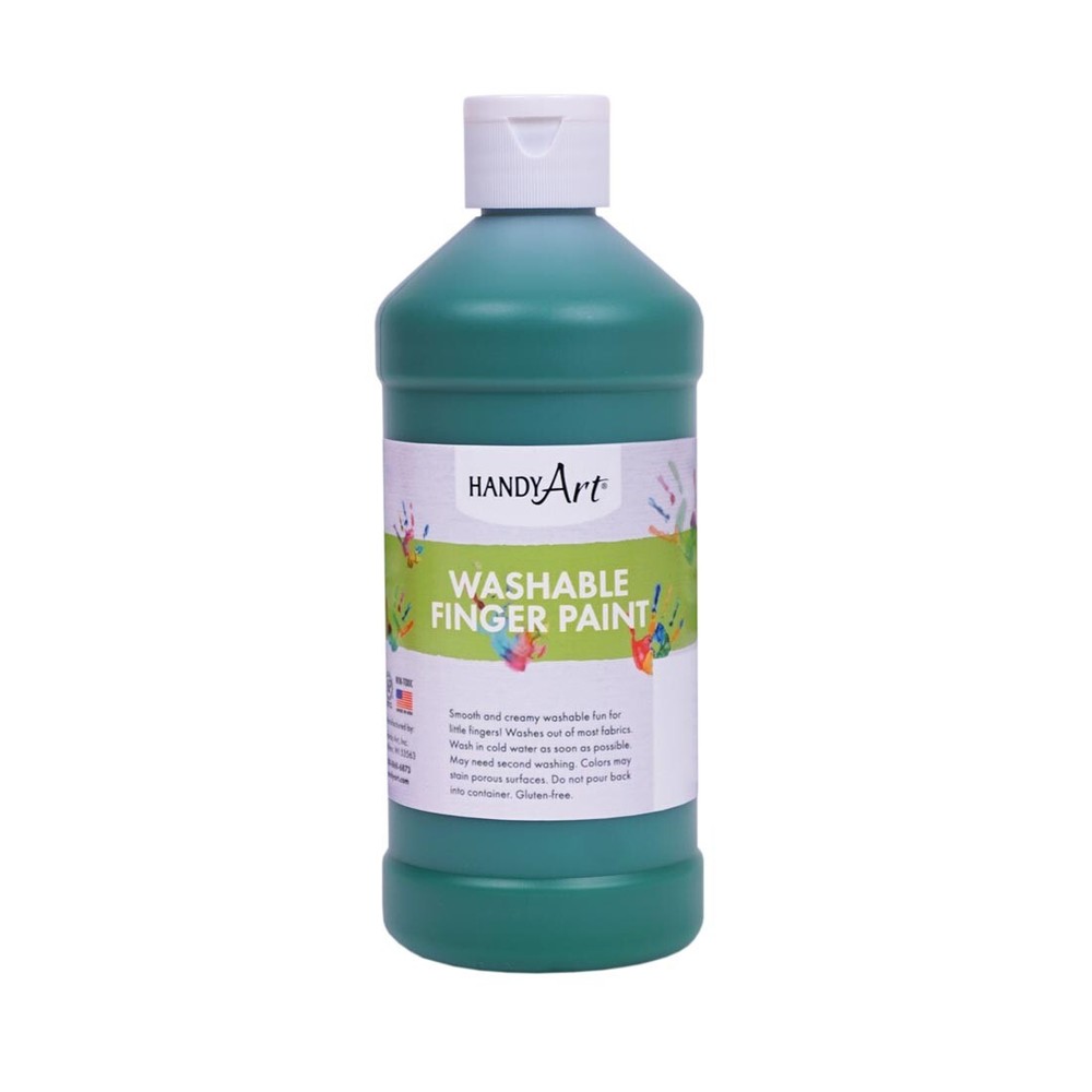 Handy Art Washable Finger Paint Green