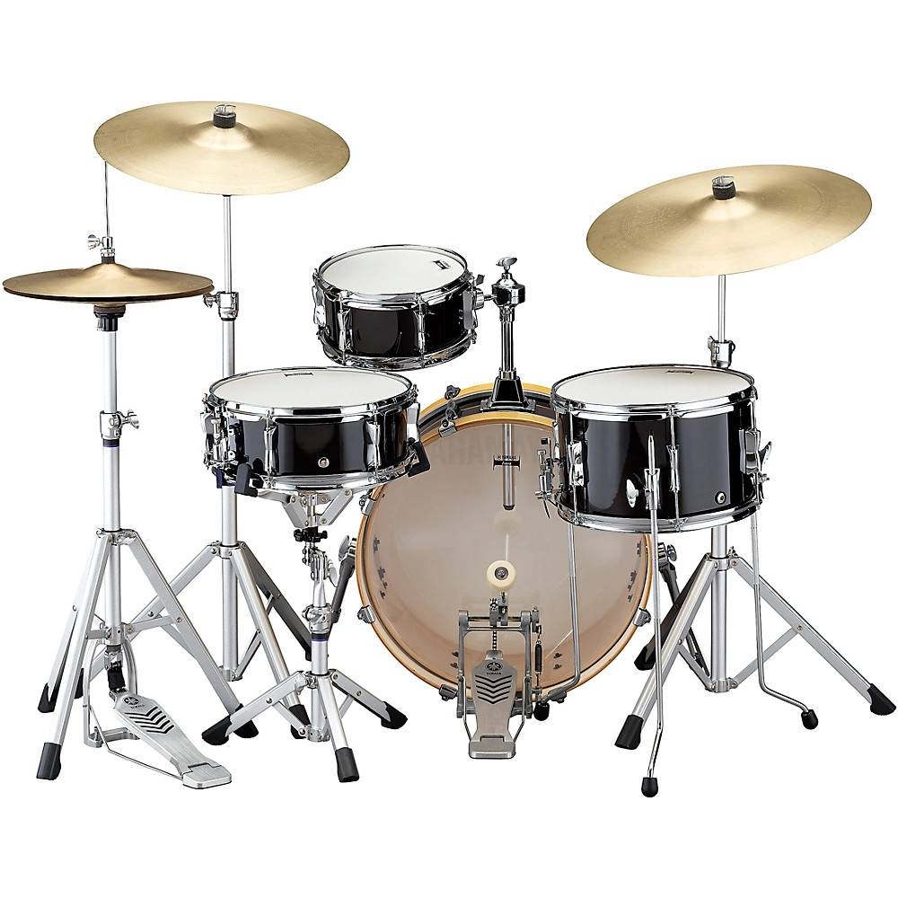 Yamaha Stage Custom Hip 4-Piece Shell Pack Raven Black