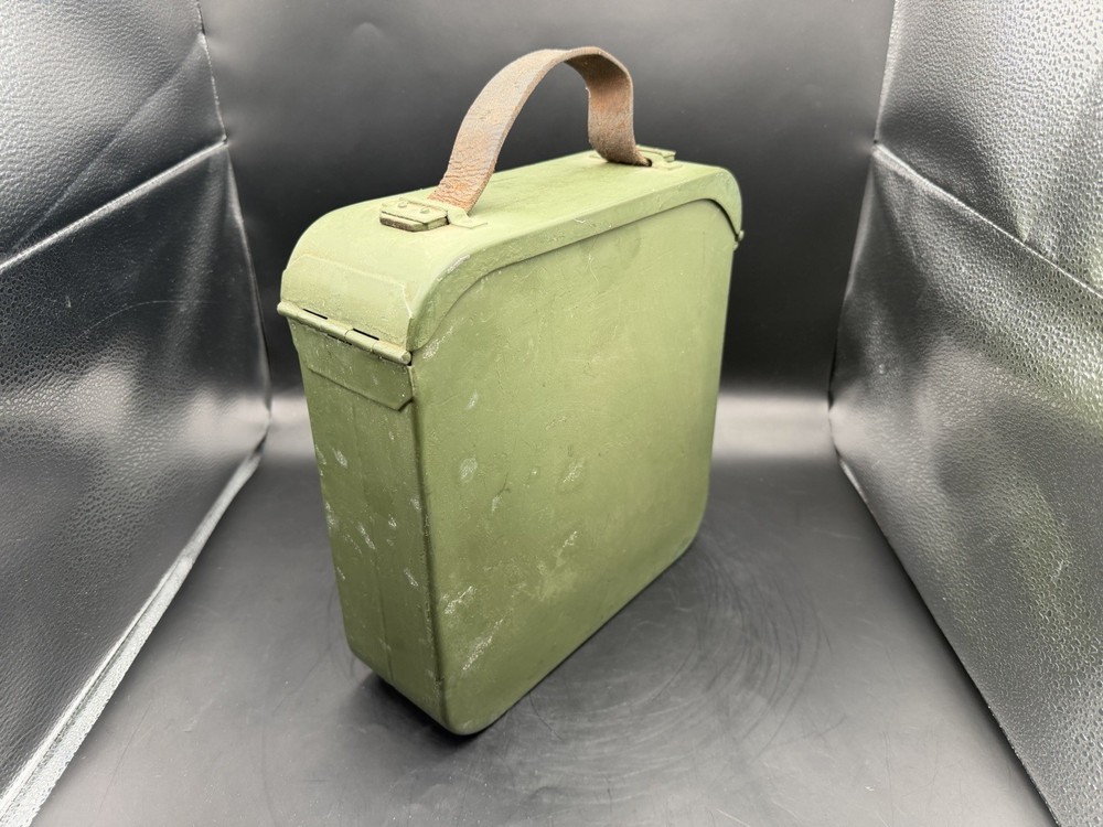 WWII WW2 Soviet Russian M1910 EMPTY Maxim Ammo Can!