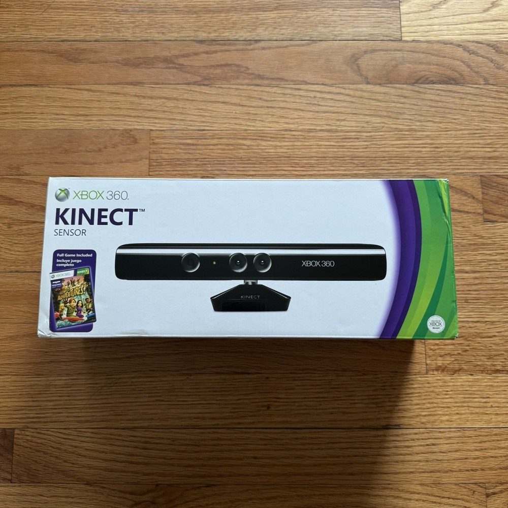 Xbox 360 Kinect Microsoft LPF-00004 Motion Sensing Gaming Controller in Box