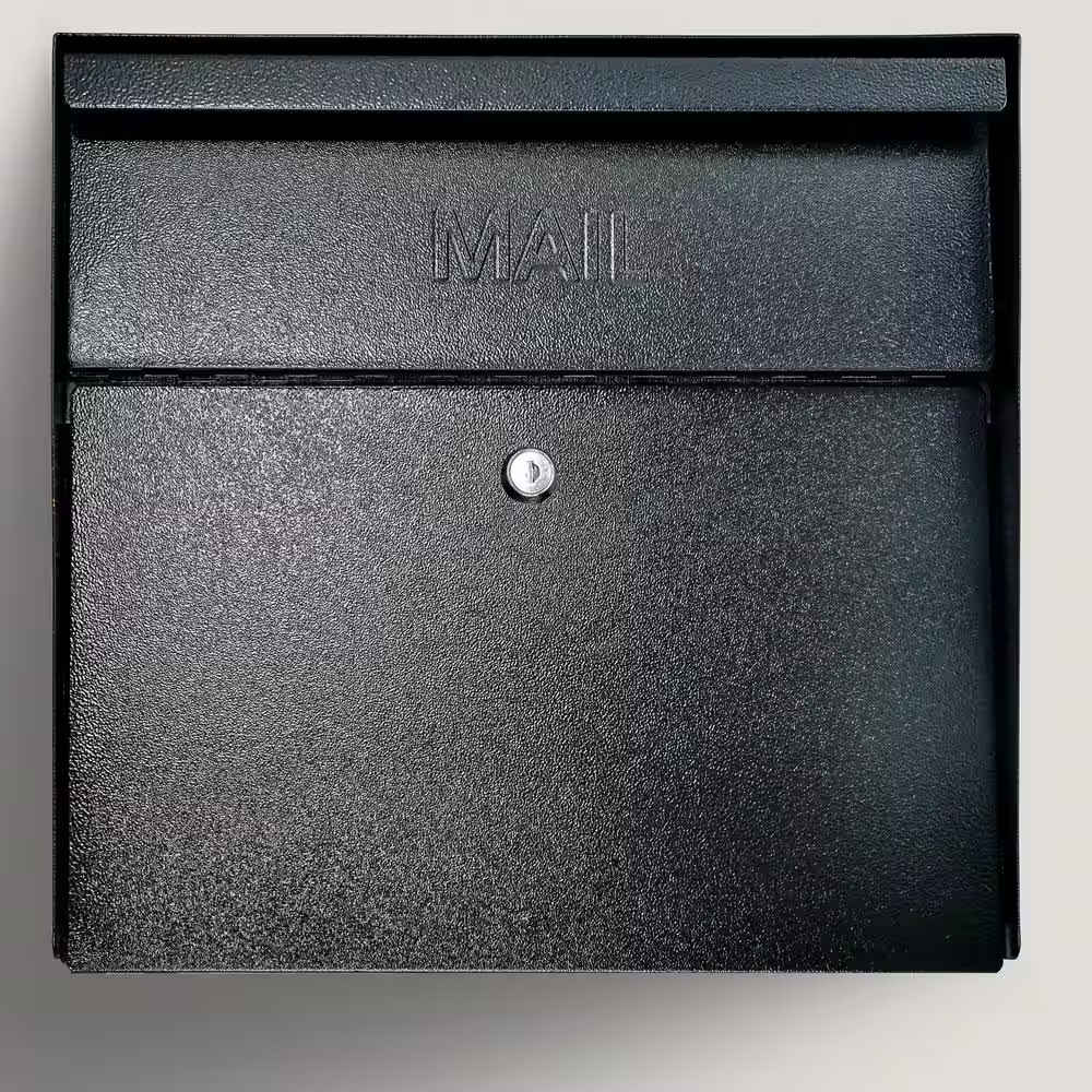 Metro Locking Wall-Mount Mailbox with High Security Reinforced Patented Locking