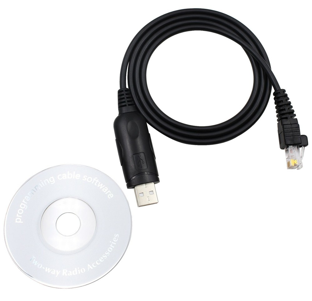 Program Software CD USB Programming Cable for Kenwood Radio TK-862 TK-862G