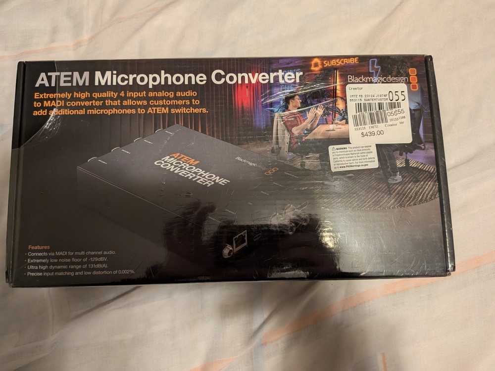 Blackmagic Design ATEM Microphone Converter