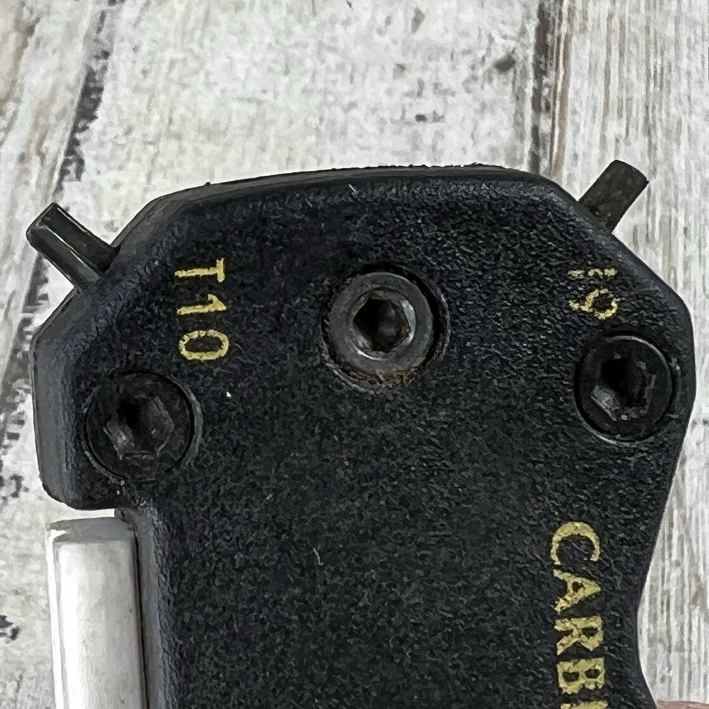 Vintage Camillus Ceramic Carbide Sharpener Multi Tool 4-7/8" Long