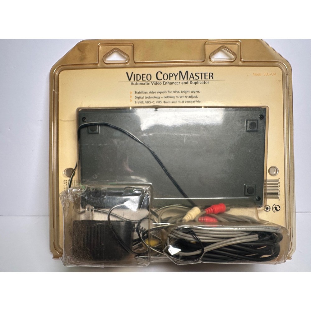 Sima Video CopyMaster Automatic Video Enhancer and Duplicator Model SED CM