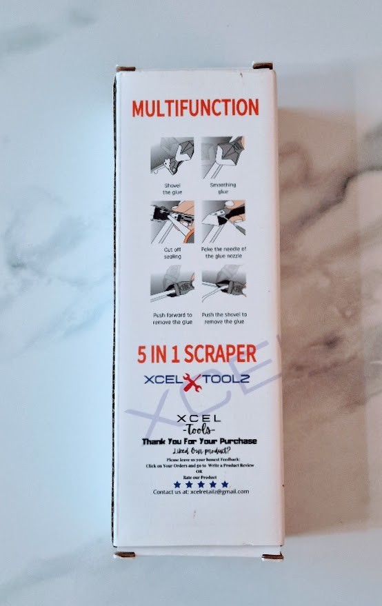 Xcel Toolz 5-in-1 Scraper