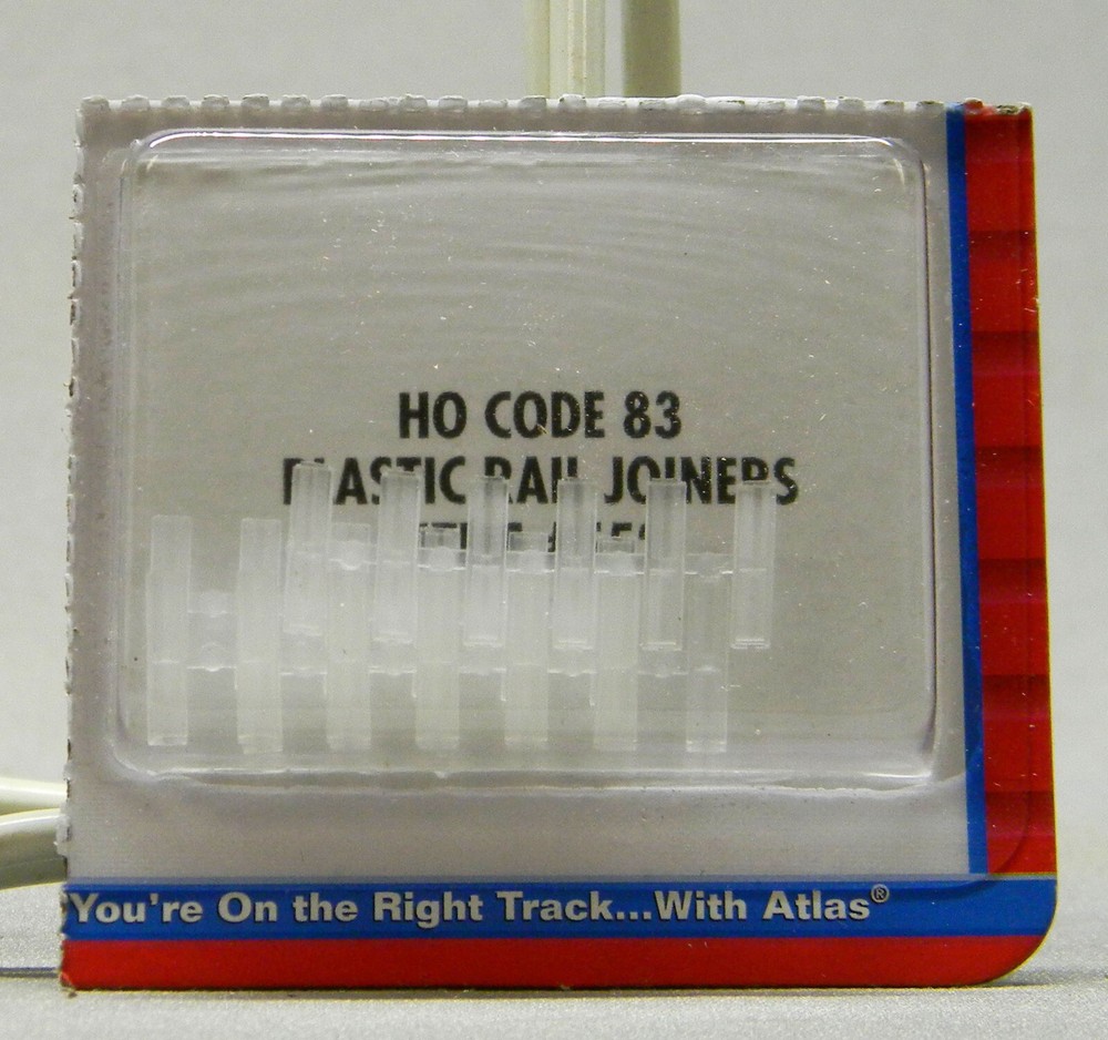 ATLAS HO CODE 83 PLASTIC INSULATING TRACK RAIL JOINERS connection ATL552 NEW
