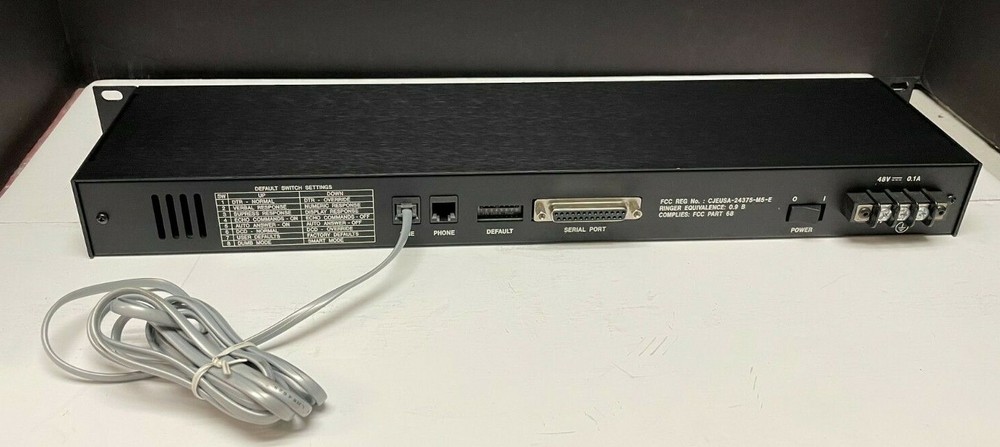 WTI RMM-288DC Rack MOUNT Modem WITH RACK EARS