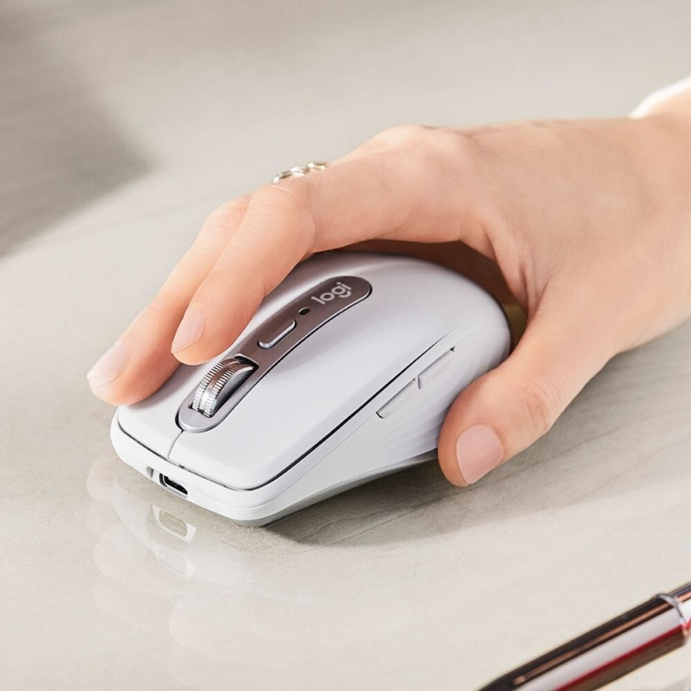 Logitech MX Anywhere 3 Wireless Compact Mouse for Mac with Ultrafast Scrolling
