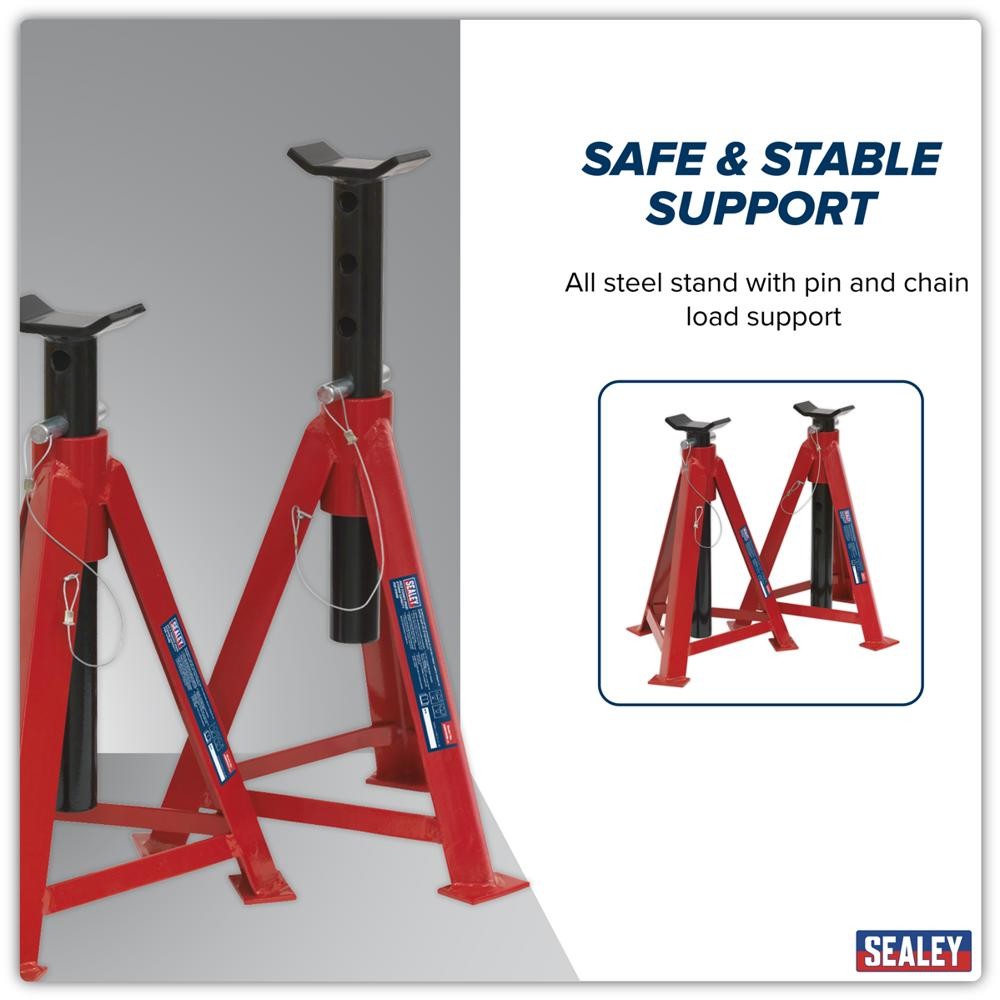 Sealey AS5000M Axle Stands 5 Tonne