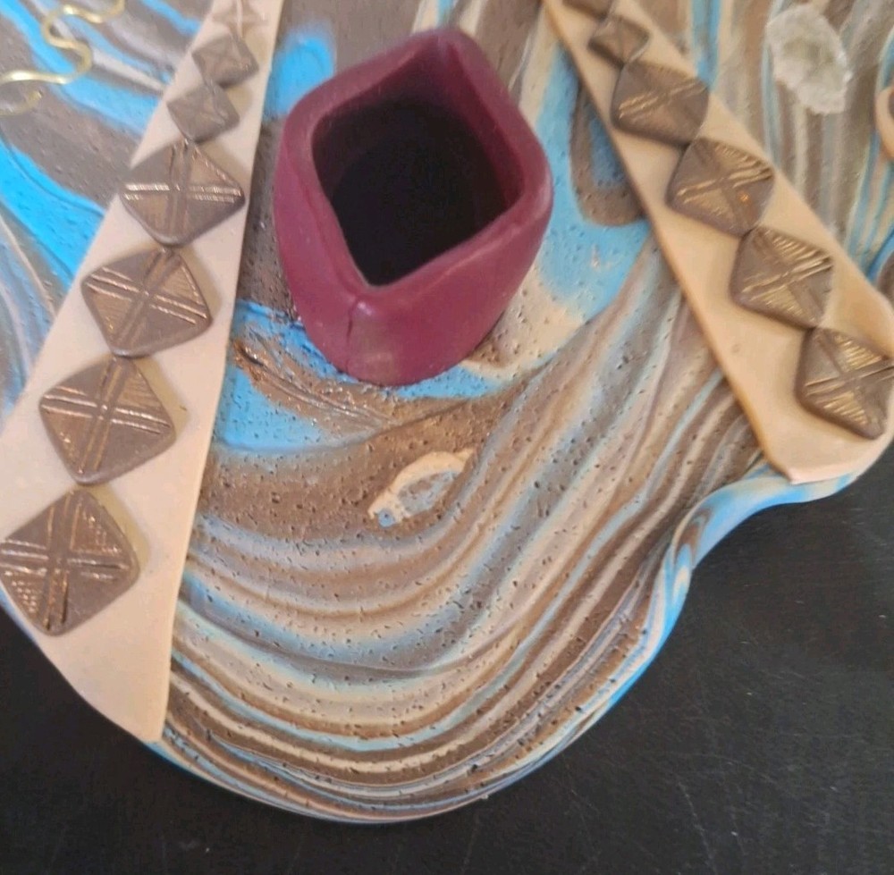 ethnic tribal mask vintage
