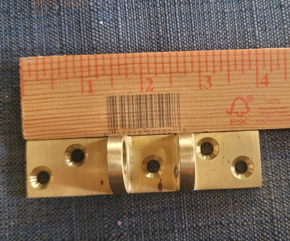 Surface Mount Deadlock Jimmy Resistant Brass Lock Works