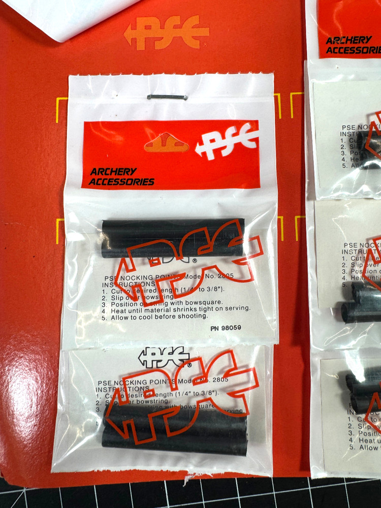 VINTAGE PSE Precision Shooting Equipment bow string nocking points HUNTING NEW