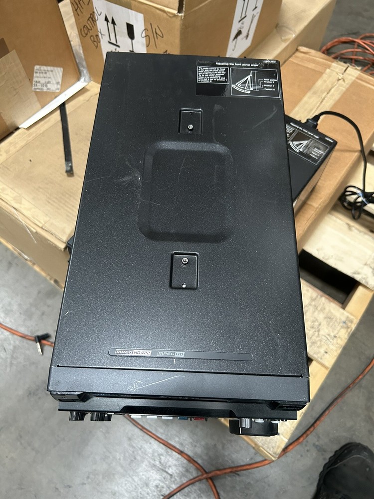 Sony PDW-HD1500 XD Cam HD Recorder Needs Battery Replacement
