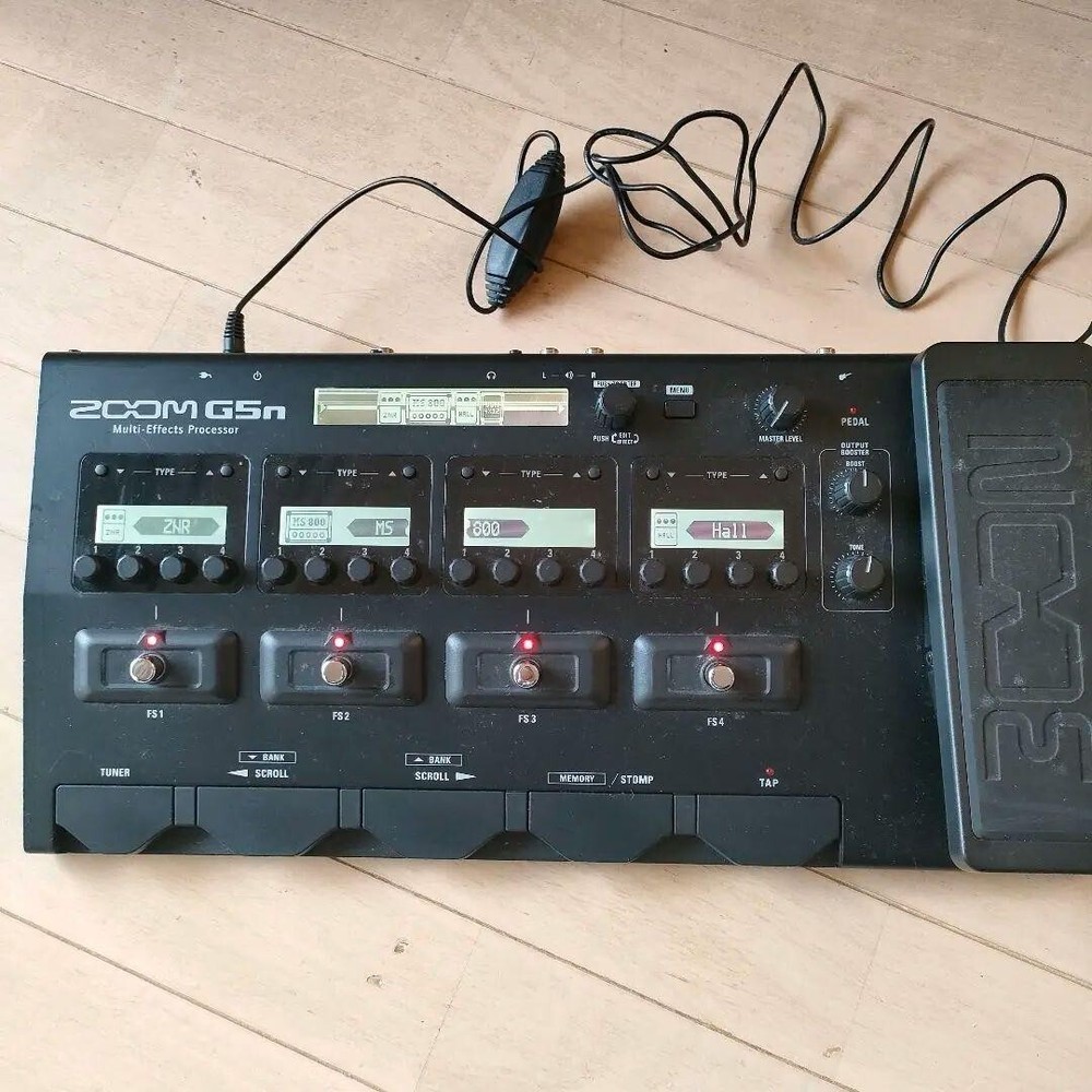 Zoom G5n Multi Effects Processor Effect Guitar Pedal