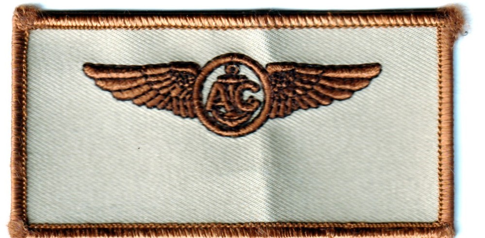 USN US NAVY Air Crew wing name tab patch