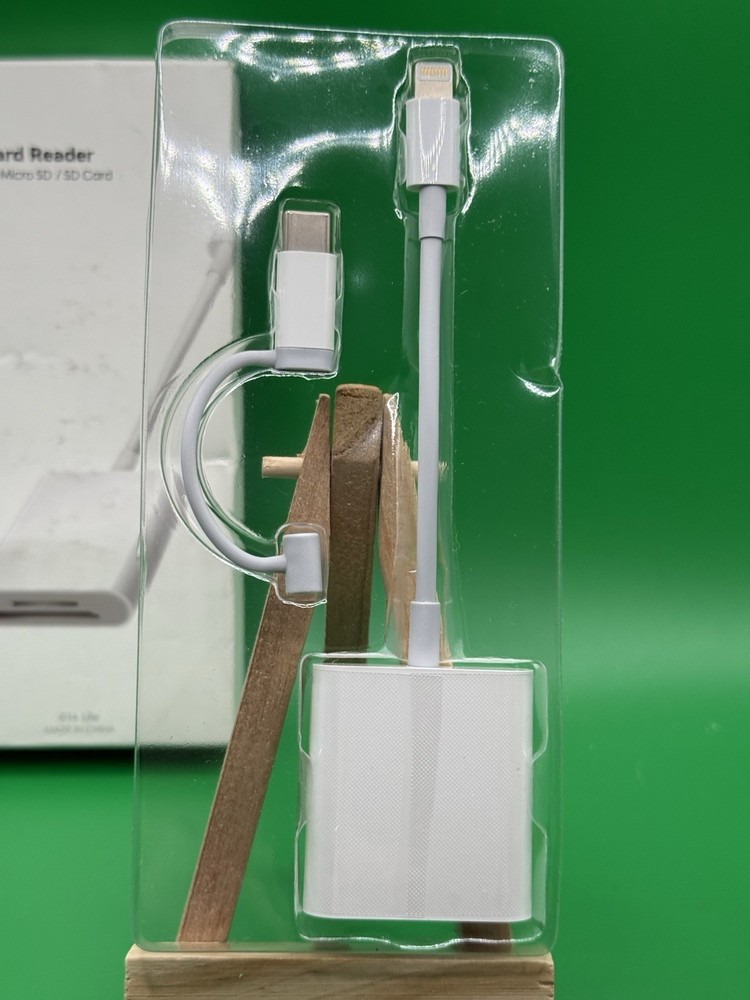 SD Card Reader For iPhone - Open Box- Great Price!