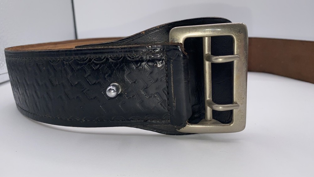 Jay-Pee Belt Wide Two Hooks Leather Vintage