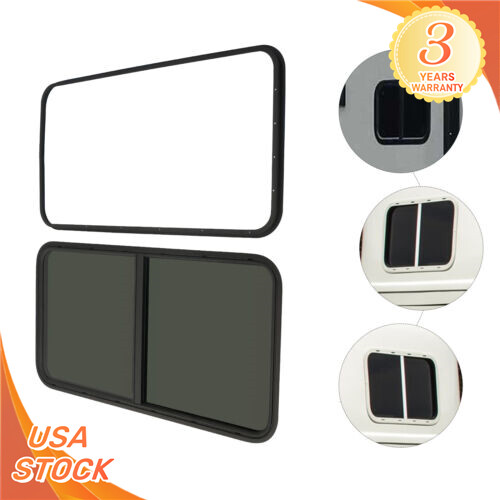 RV Window Horizontal Sliding Windows Multiple Wall Thicknesses Waterproof
