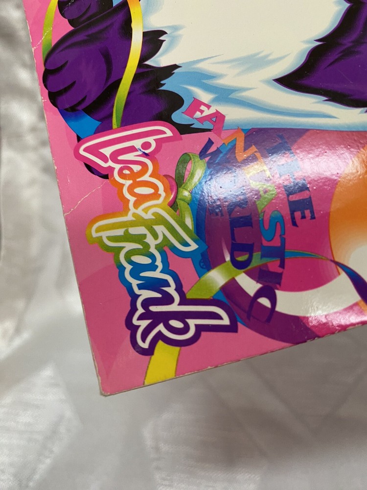 Vintage Lisa Frank Sticker Tote EMPTY