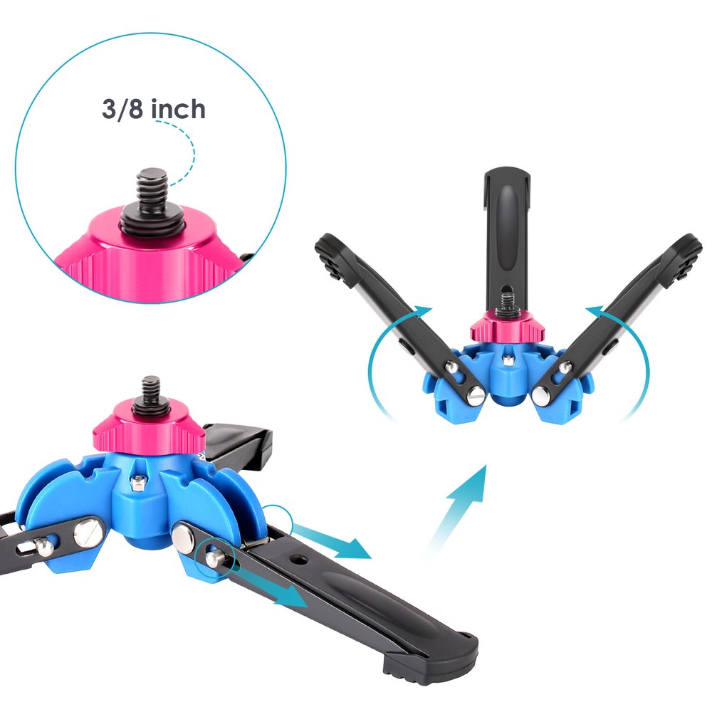 Neewer Extendable Camera Monopod with Removable Foldable Tripod