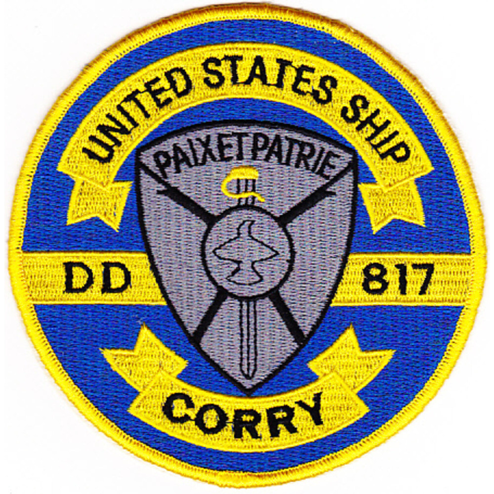 DD-817 USS Corry Patch