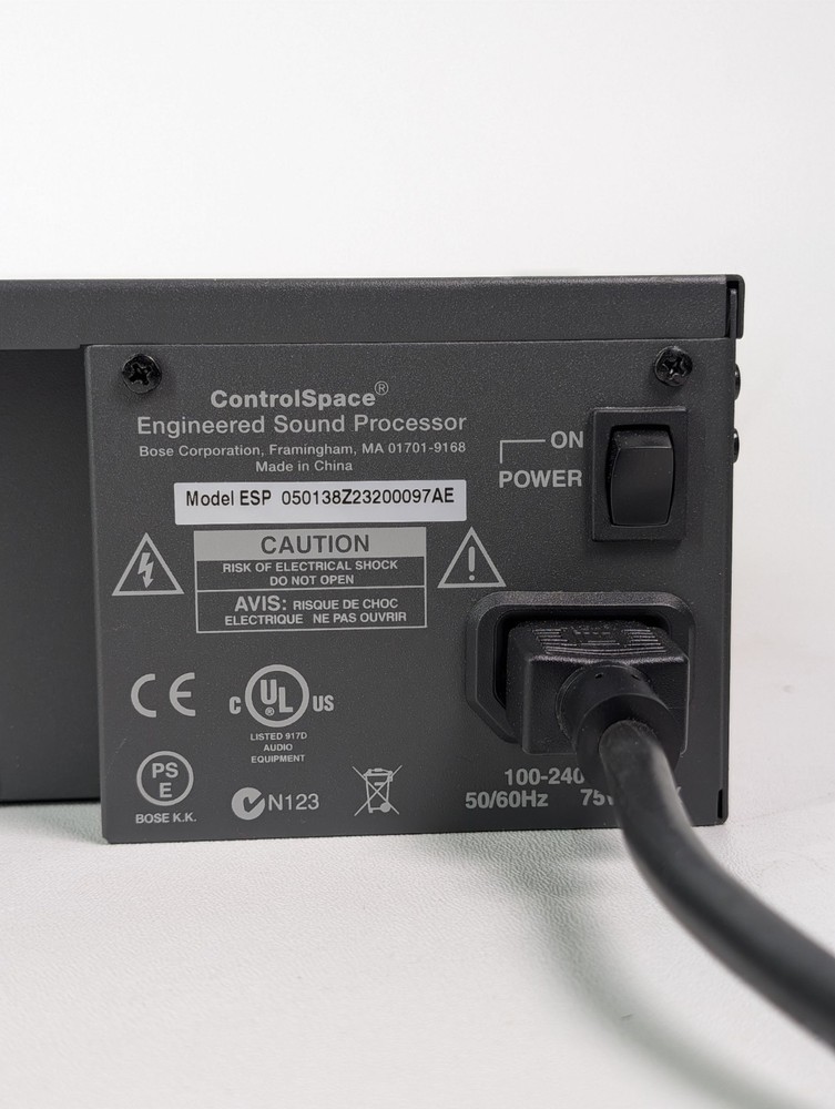 Bose Control Space Engineered Sound Processor Ethernet Network Compatible Studio