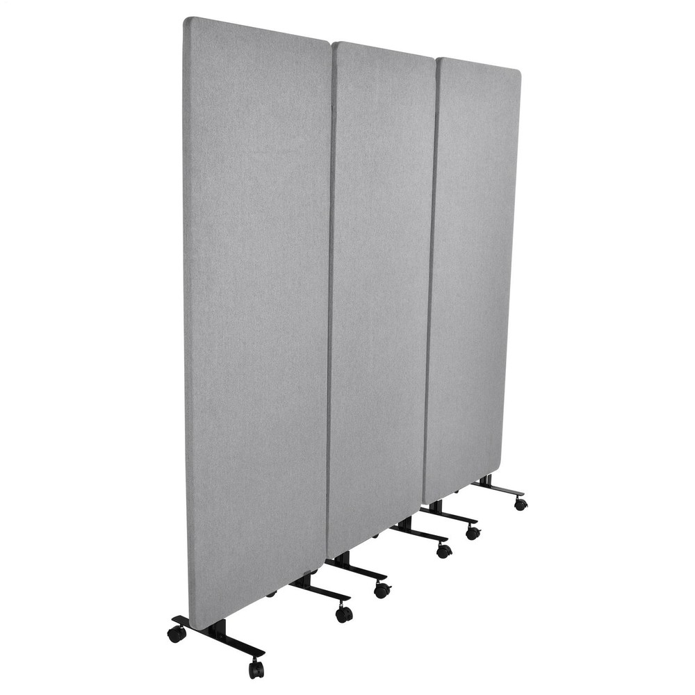 3-Panel Room Divider Folding Privacy Screen Wall Partition Home Office Separator