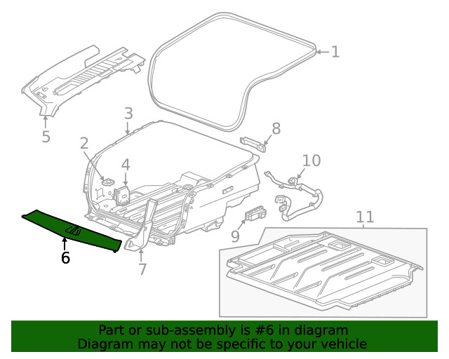 Genuine GM Center Shield 85158539