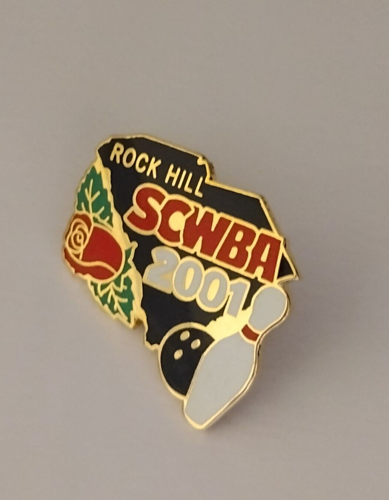 Rocky Hill SCWBA 2001 Bowling Lapel Pin