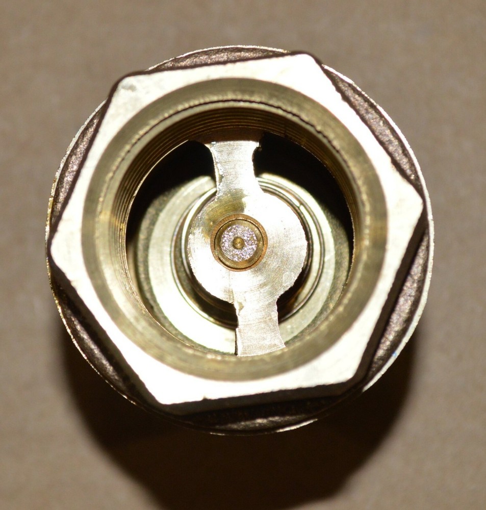 Legend Valve 1" Bronze In-line Check Valve Threaded Ends 105-445