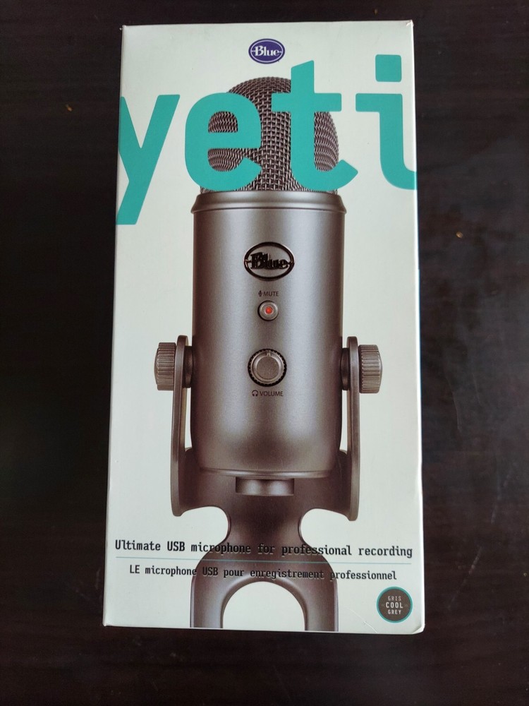 Blue Yeti USB Microphone - Cool Grey