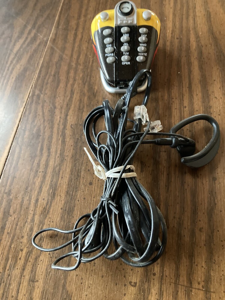 Harley Davidson mini headset telephone 2002 untested Motorcycle