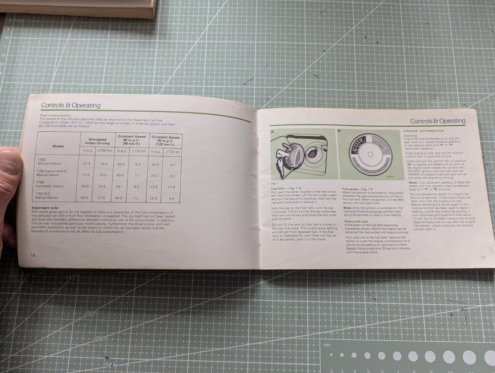 1979 Austin Maxi Handbook