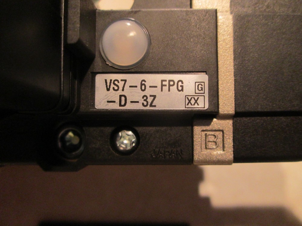 SMC VS7-6-FPG-D-3Z / VS76FPGD3Z **NEW**