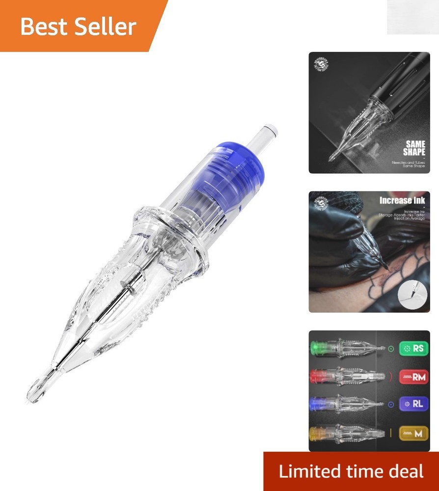 High-Quality Disposable Tattoo Needles - 20PCS Round Liner for Maximum Control